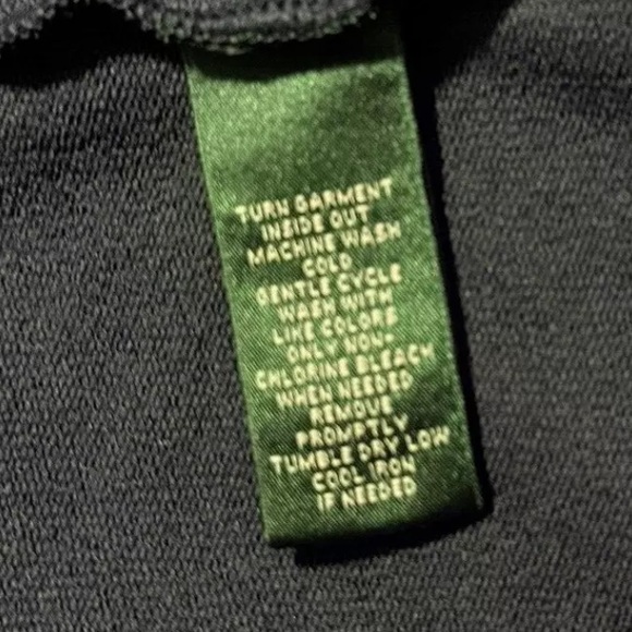 LRL Ralph Lauren Active Jacket, Petite SP Navy Blue/Red, Full-Zip Stylish Fit - Picture 12 of 15